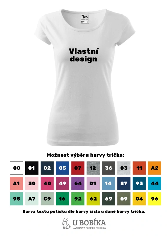 Dámské třídní tričko - Vlastní design