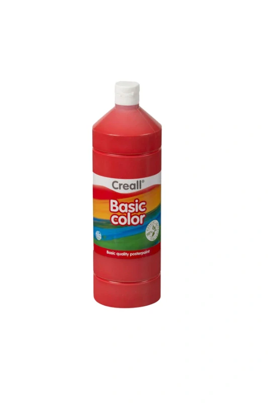 Tempera Creall 1l - Červená základní