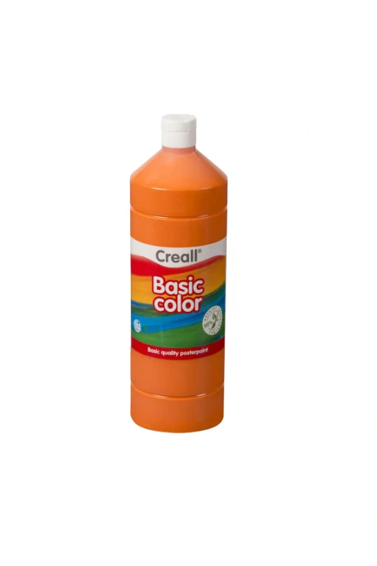 Tempera Creall 1l - Oranžová