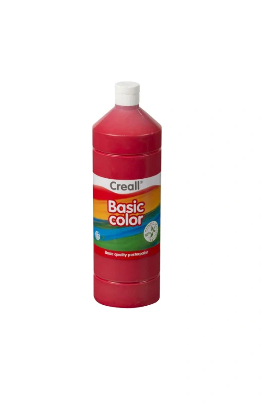 Tempera Creall 1l - Červená světlá