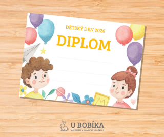 Diplom - Dětský den