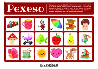 Pexeso školkové značky